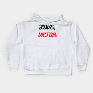 Love Victor Kids Hoodie